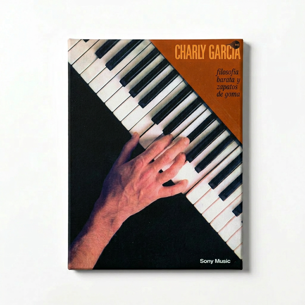 Cuadro Filosofia Barata y Zapatos de Goma - Charly Garcia